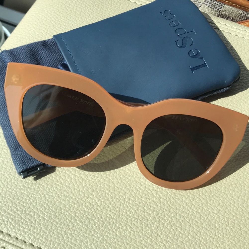 Le Specs Air Heart Sunglasses
